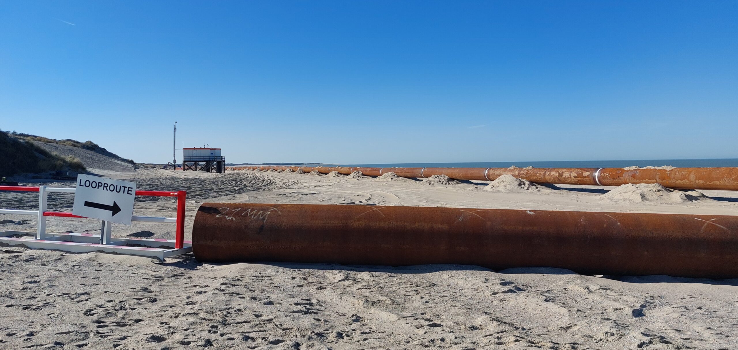 Buizen op het Banjaardstrand